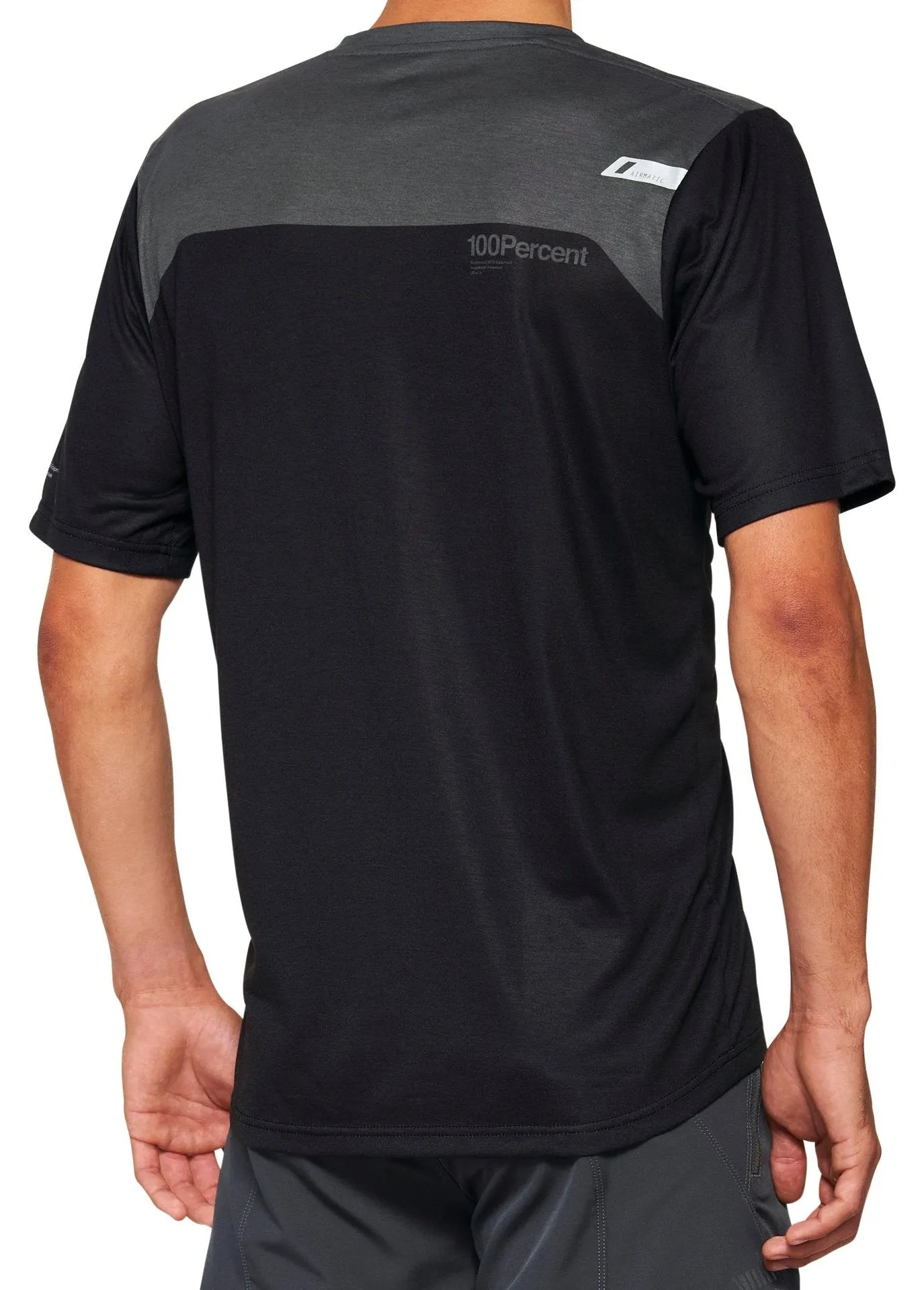 100 Percent AIRMATIC Jersey - Black/Charcoal