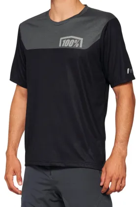 100 Percent AIRMATIC Jersey - Black/Charcoal