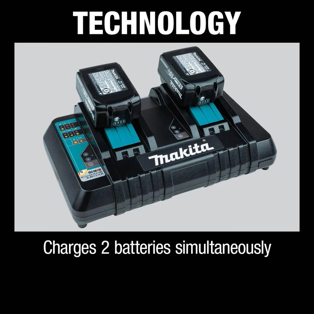 18-Volt 5.0Ah LXT Lithium-Ion Battery and Dual Port Charger Starter Pack
