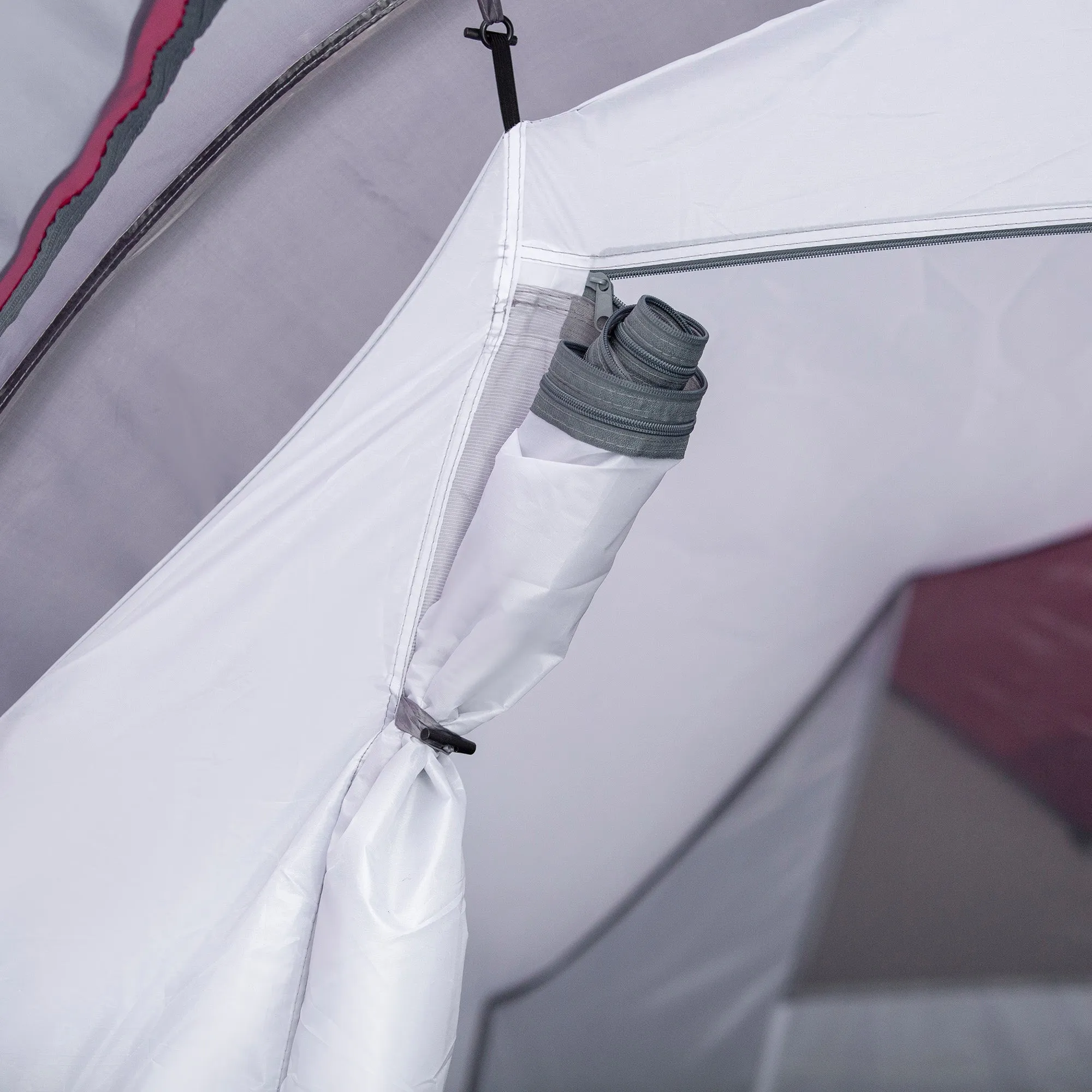 2-3 Person Tunnel Tent with Sewn-in Groundsheet