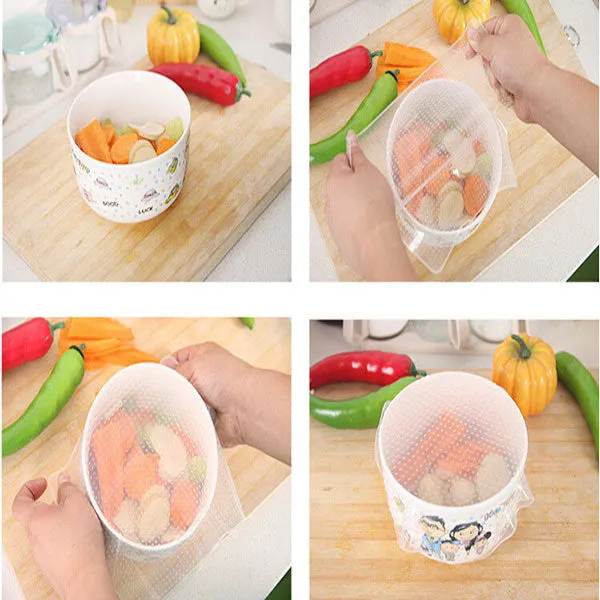 4 PCS KEEP FRESH COVER