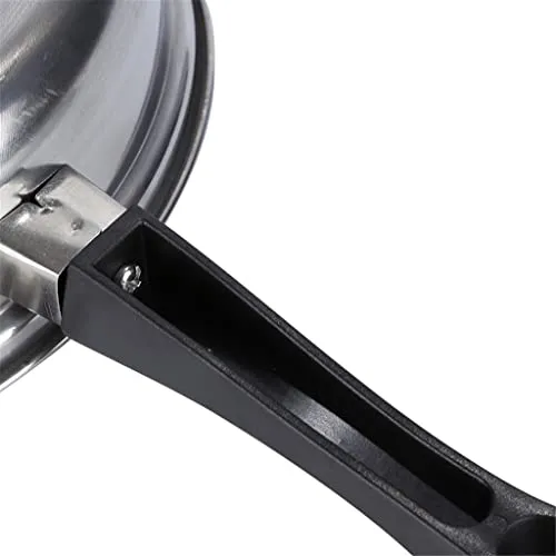 6 Piece Stainless Steel Cooking Pot & Pan Sets Cookware Set Kitchen Safe Saucepan Casserole Pan Glass Lid Pans