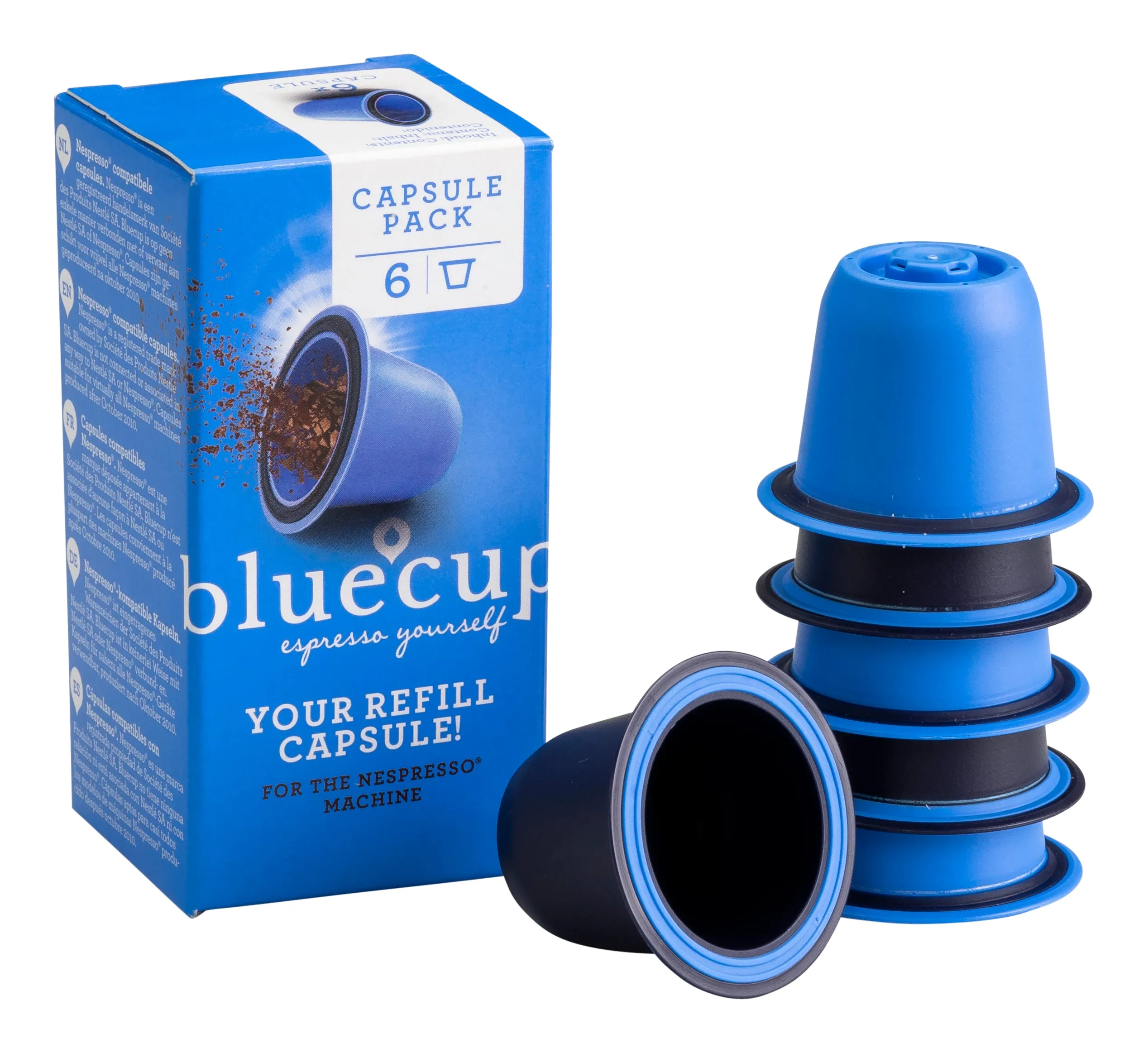 Bluecup | Refill Capsule Pods - Pack Of Six