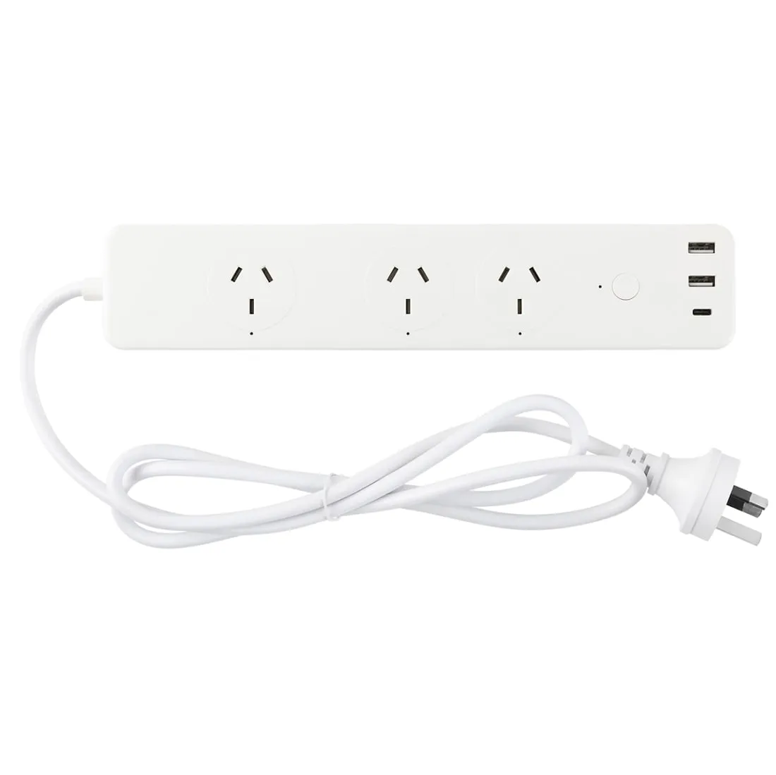 Brillant CANNES Smart WiFi Powerboard with USB-A and USB-C Chargers