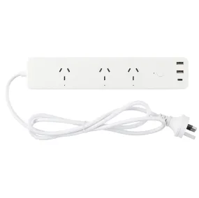 Brillant CANNES Smart WiFi Powerboard with USB-A and USB-C Chargers