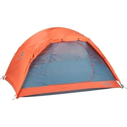 Catalyst Tent: 2 Person, 3 Season Marmot, Red Sun/Cascade Blue