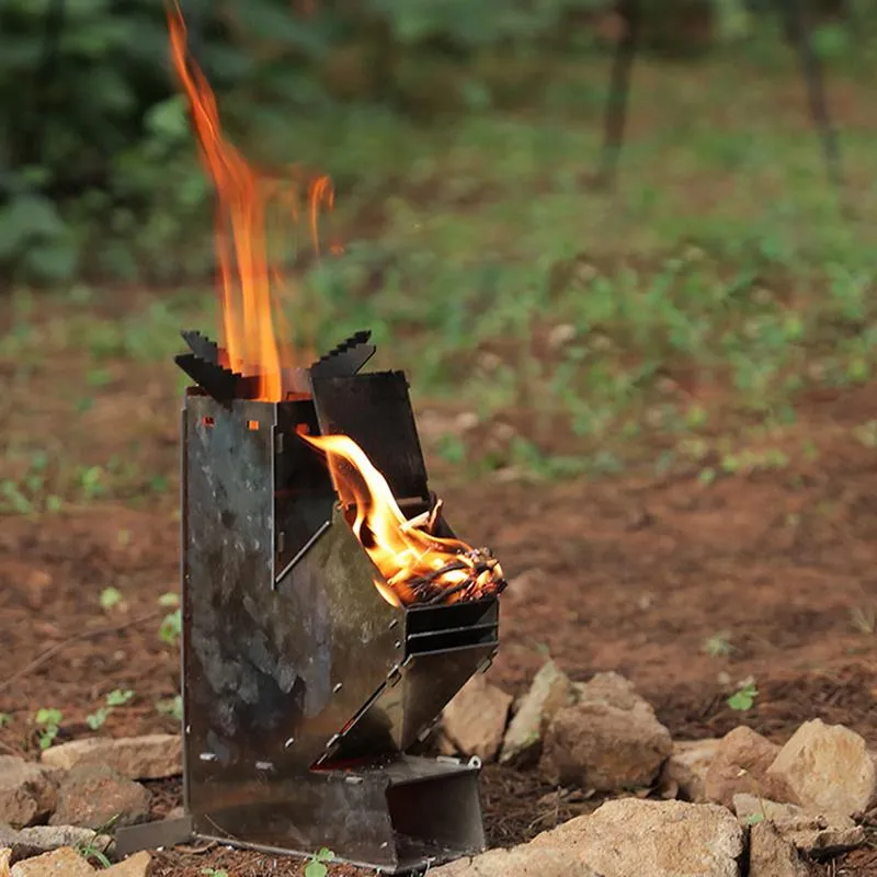Collapsible Wood Camping Stove