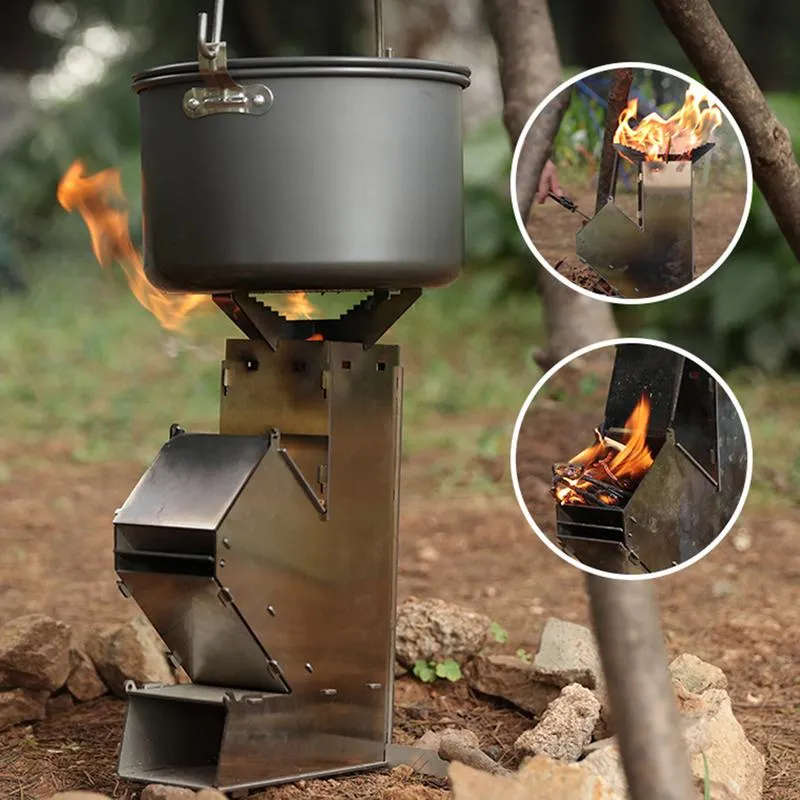 Collapsible Wood Camping Stove
