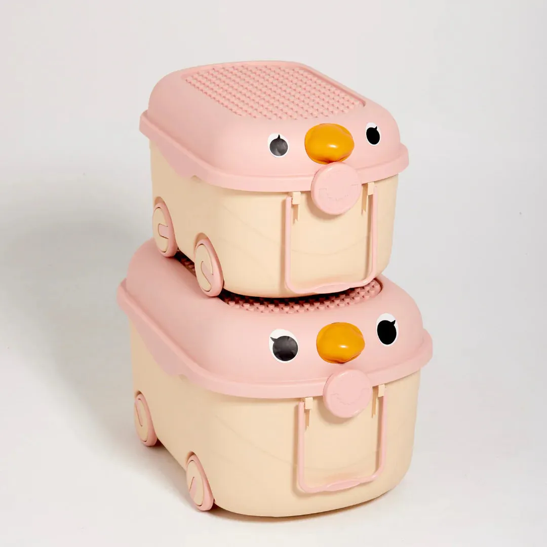 COWRIE & CONCH RIDE ALONG STORAGE 'TWEET TWEET': LARGE