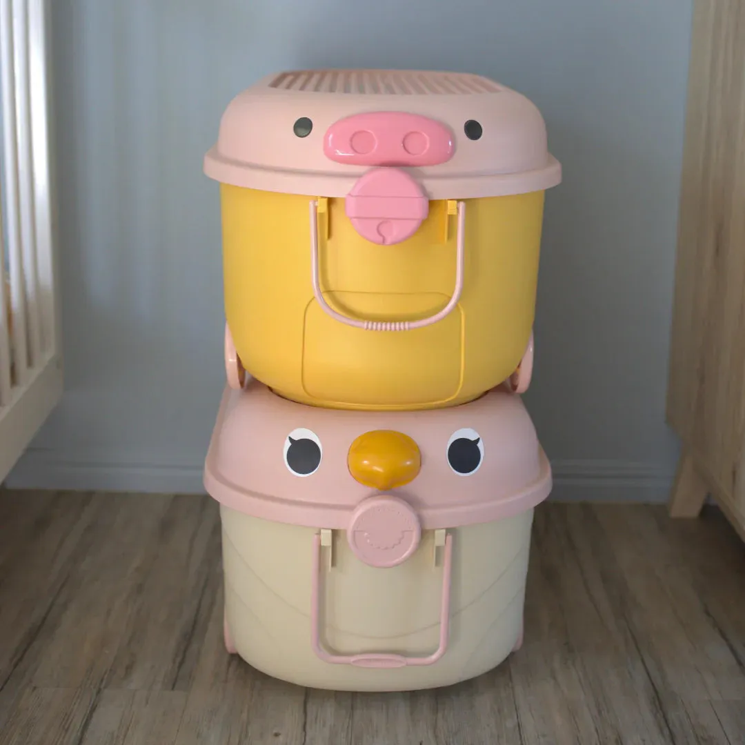 COWRIE & CONCH RIDE ALONG STORAGE 'TWEET TWEET': LARGE