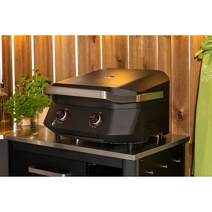 Cozze B-500 2-Burner Griddle BBQ