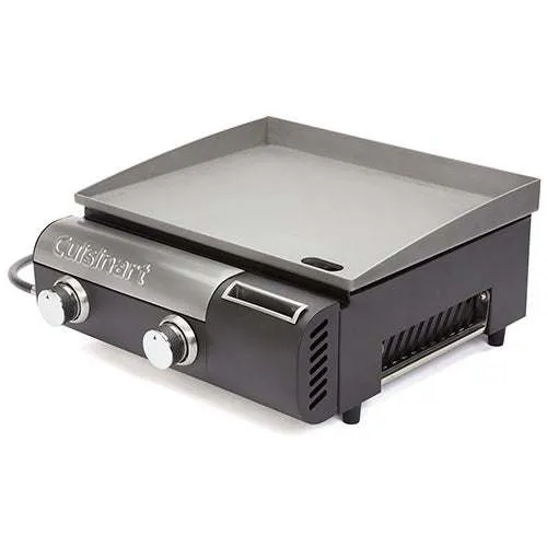 Cuisinart Gourmet Two Burner Outdoor Portable Gas Griddle