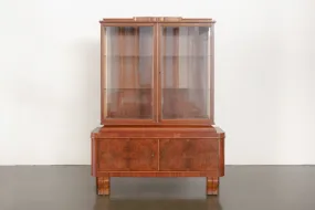 Deco Burlwood Cabinet