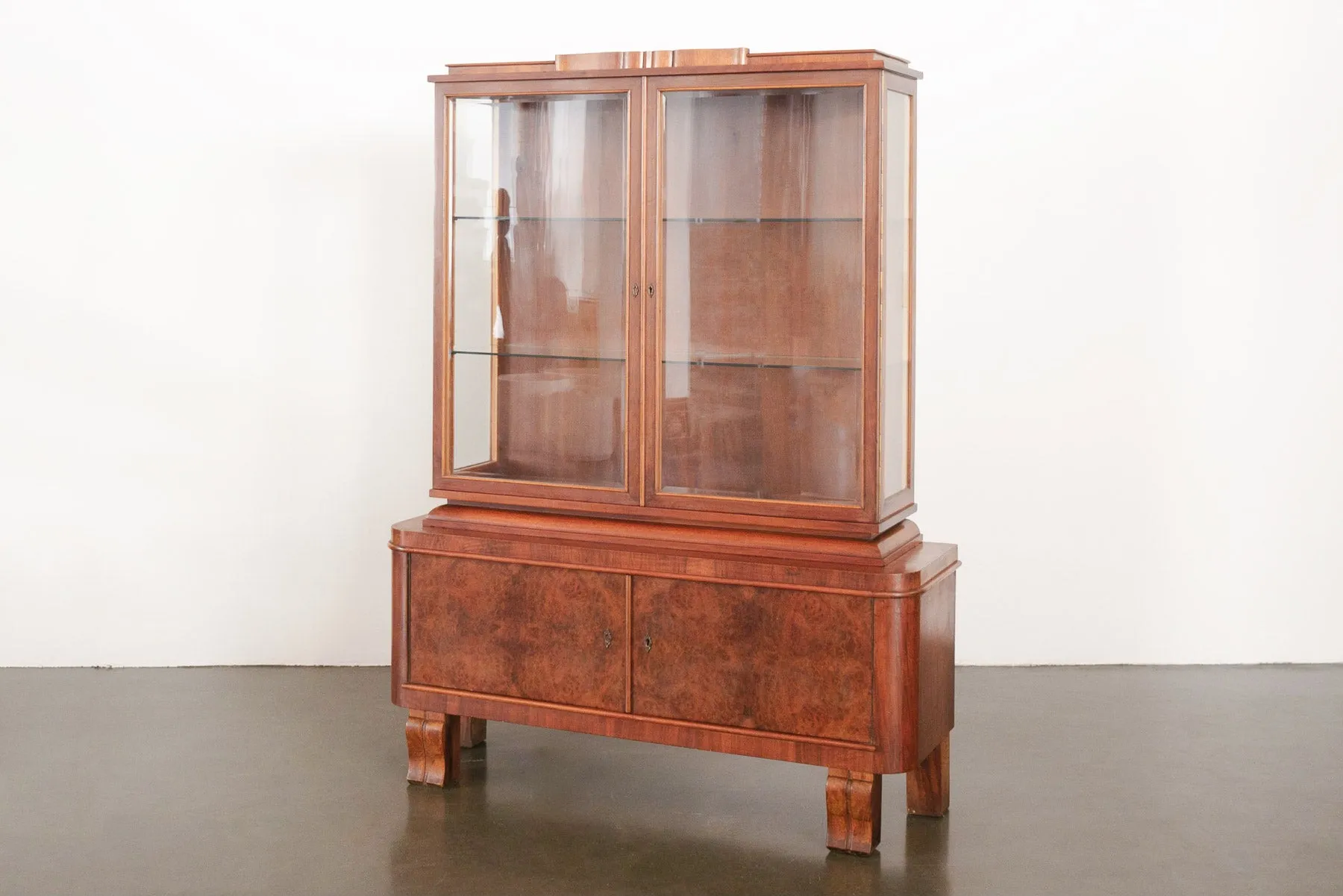 Deco Burlwood Cabinet