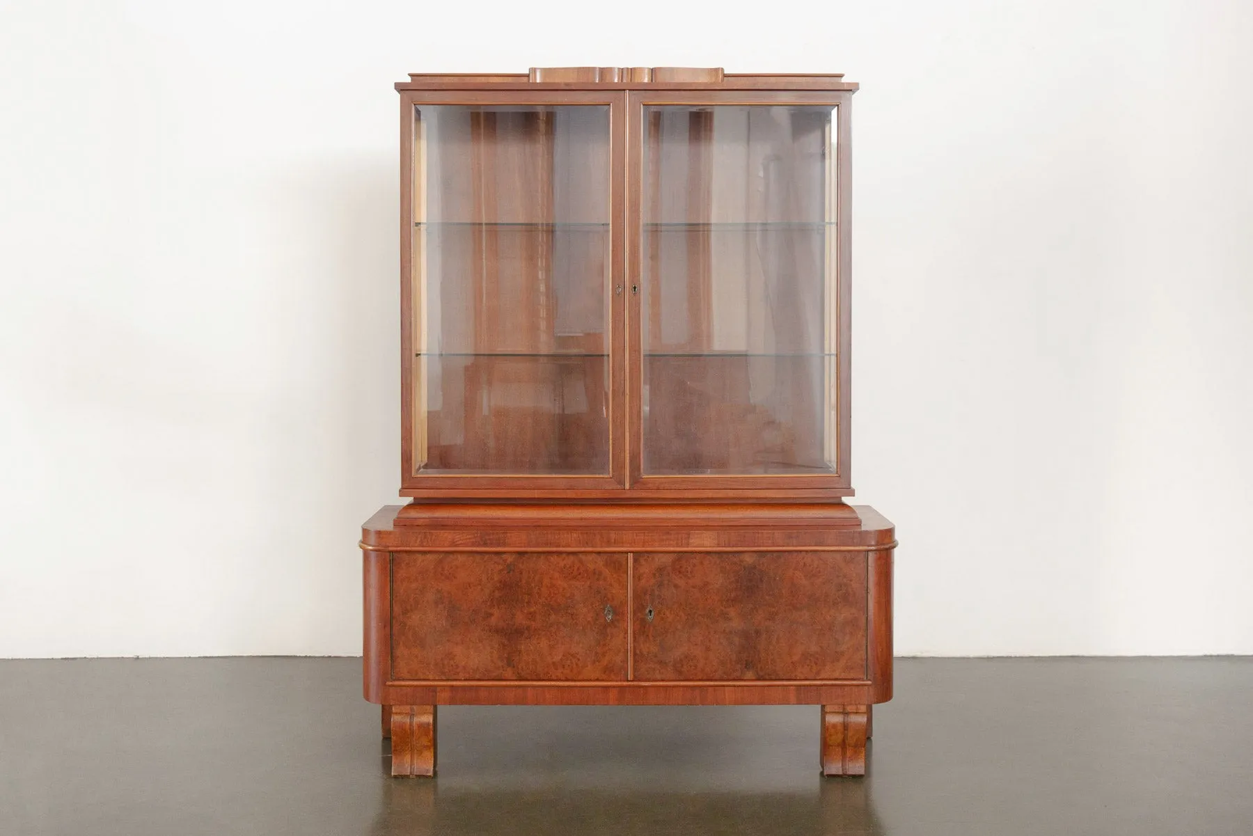 Deco Burlwood Cabinet
