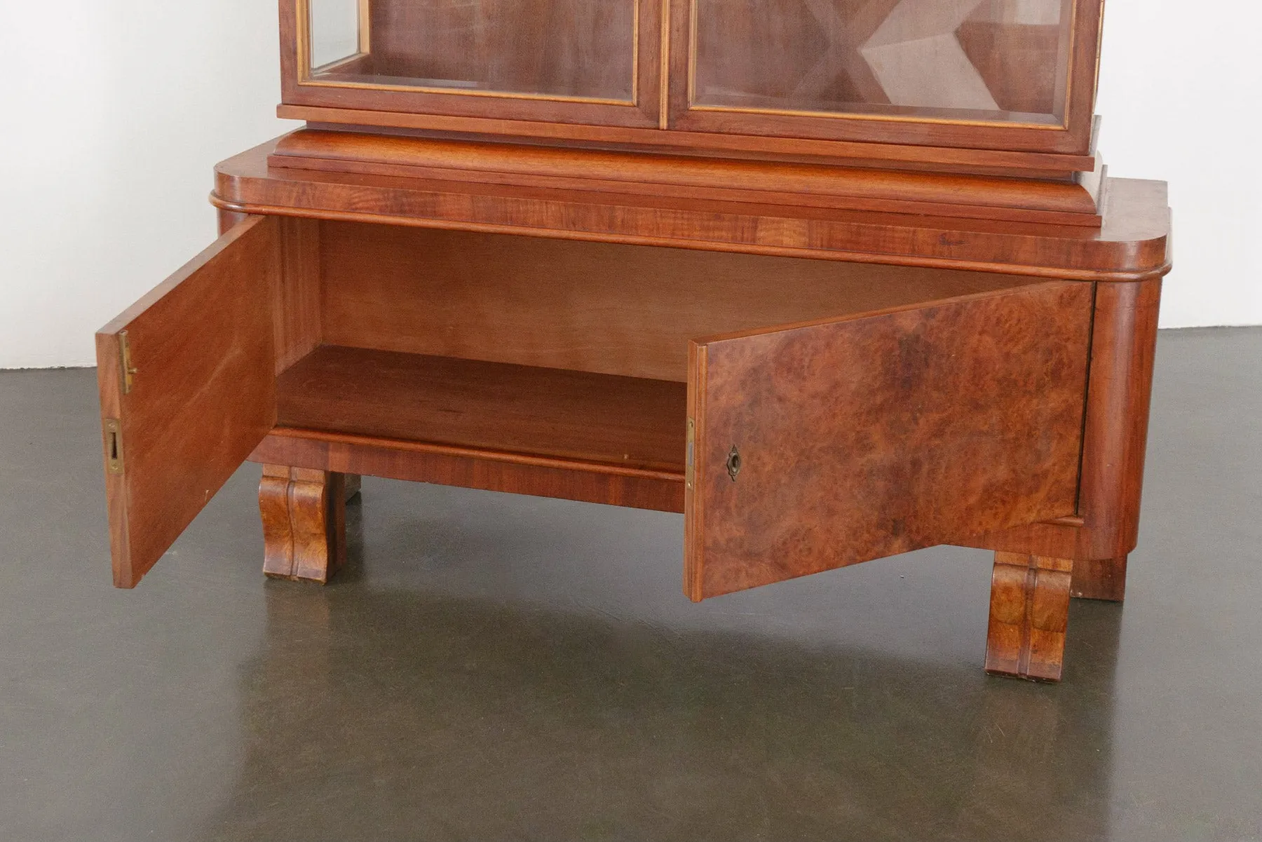 Deco Burlwood Cabinet