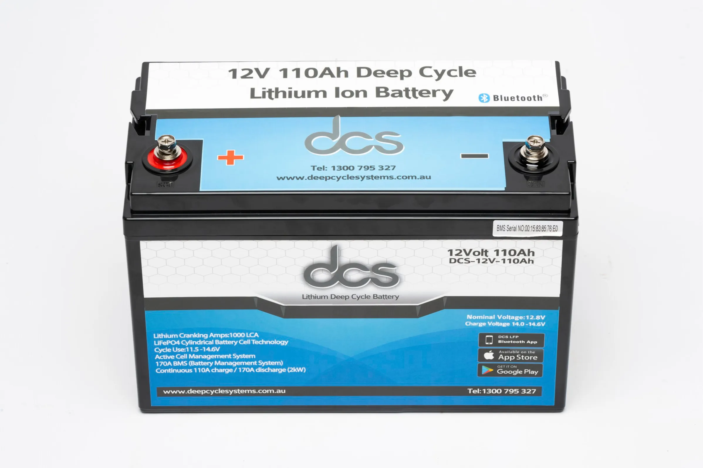 DEEP CYCLE SYSTEMS | 12V 110AH Deep Cycle LiFePO4 Battery