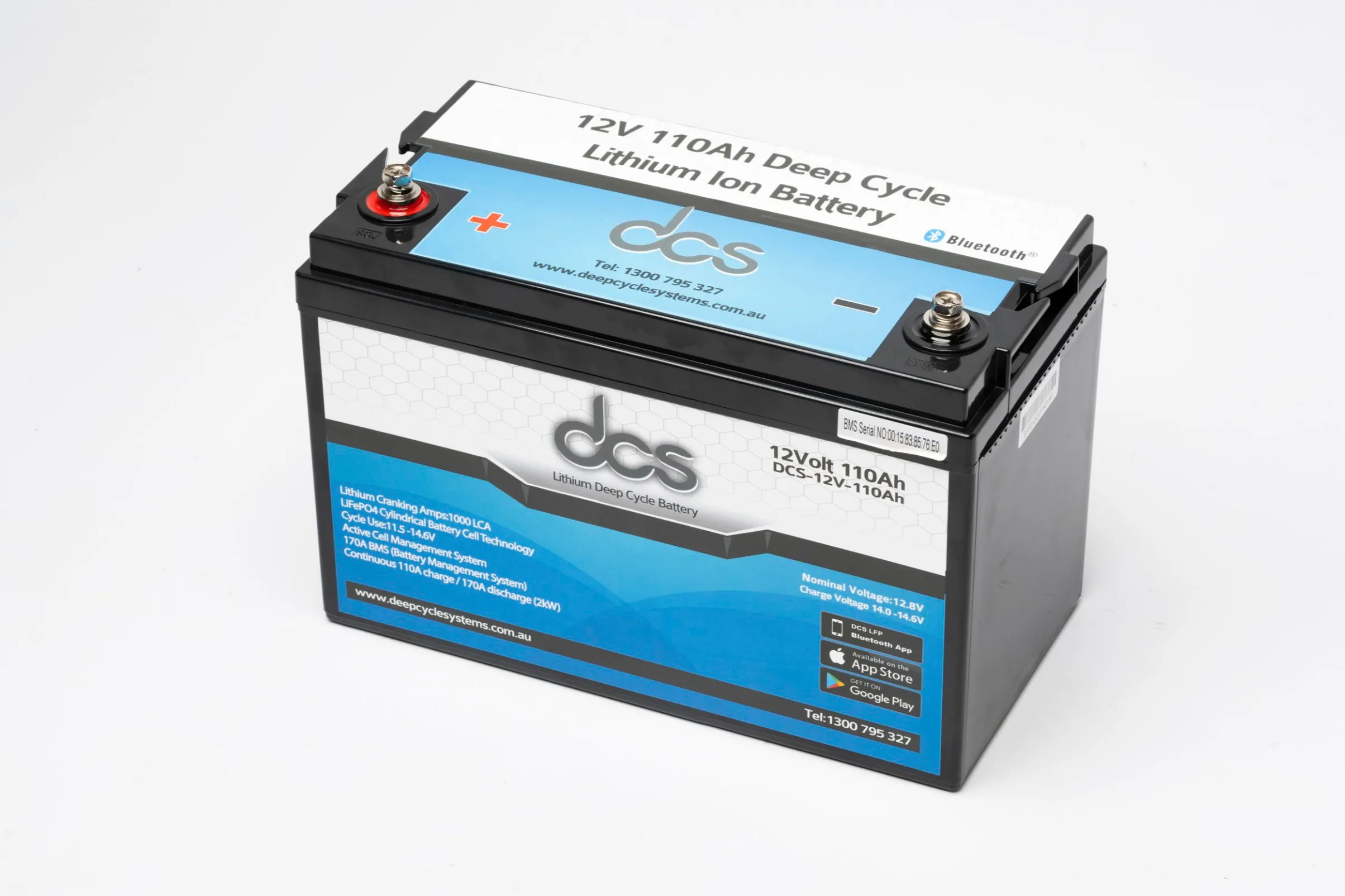 DEEP CYCLE SYSTEMS | 12V 110AH Deep Cycle LiFePO4 Battery