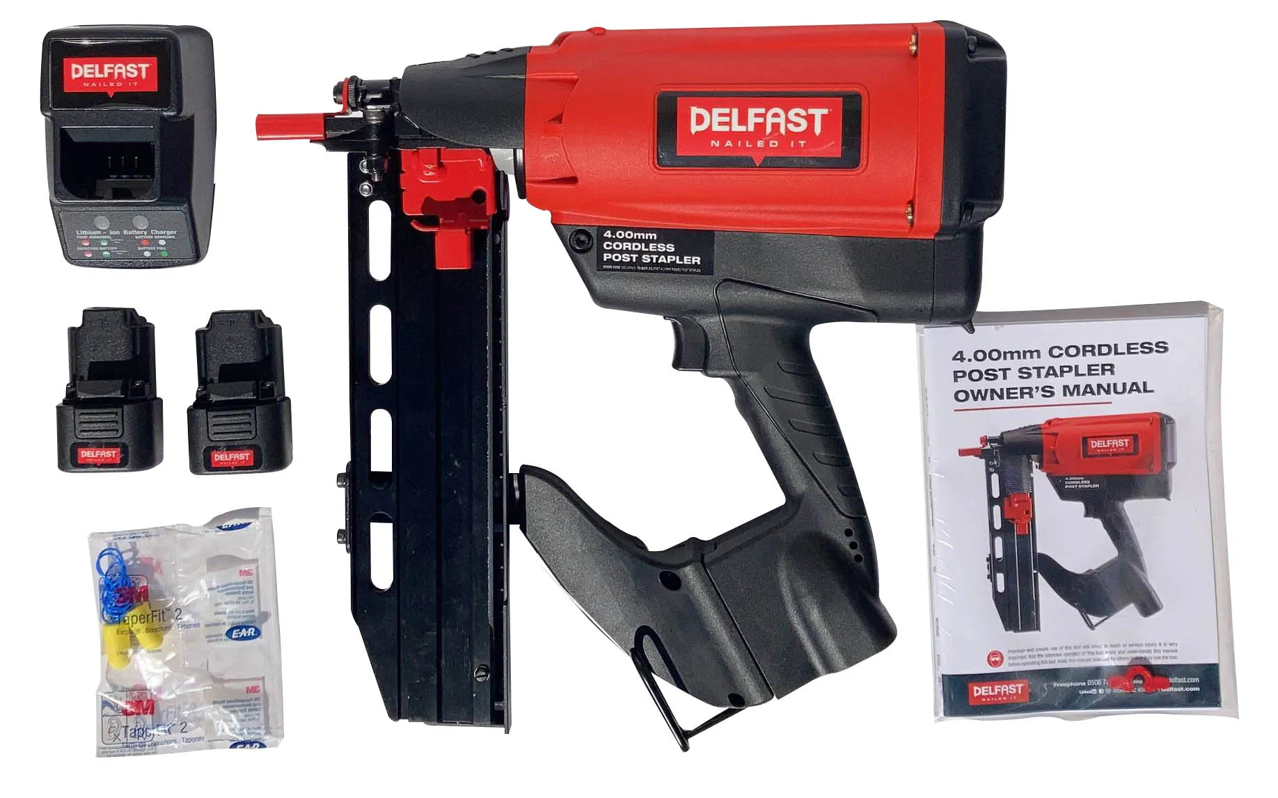 Delfast 4mm 9 ga Cordless Post Stapler