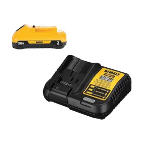 DeWALT® DCB230C Compact Battery Kit, 20 V, 3 Ah Battery Capacity, Lithium-Ion Battery Chemistry, 1-Battery