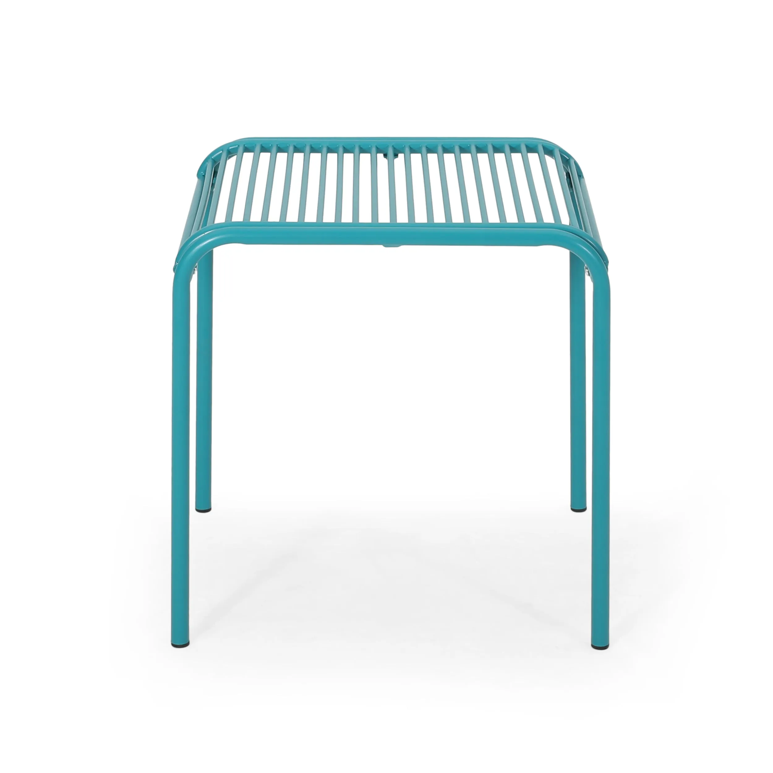 Emily Outdoor Modern Iron Side Table