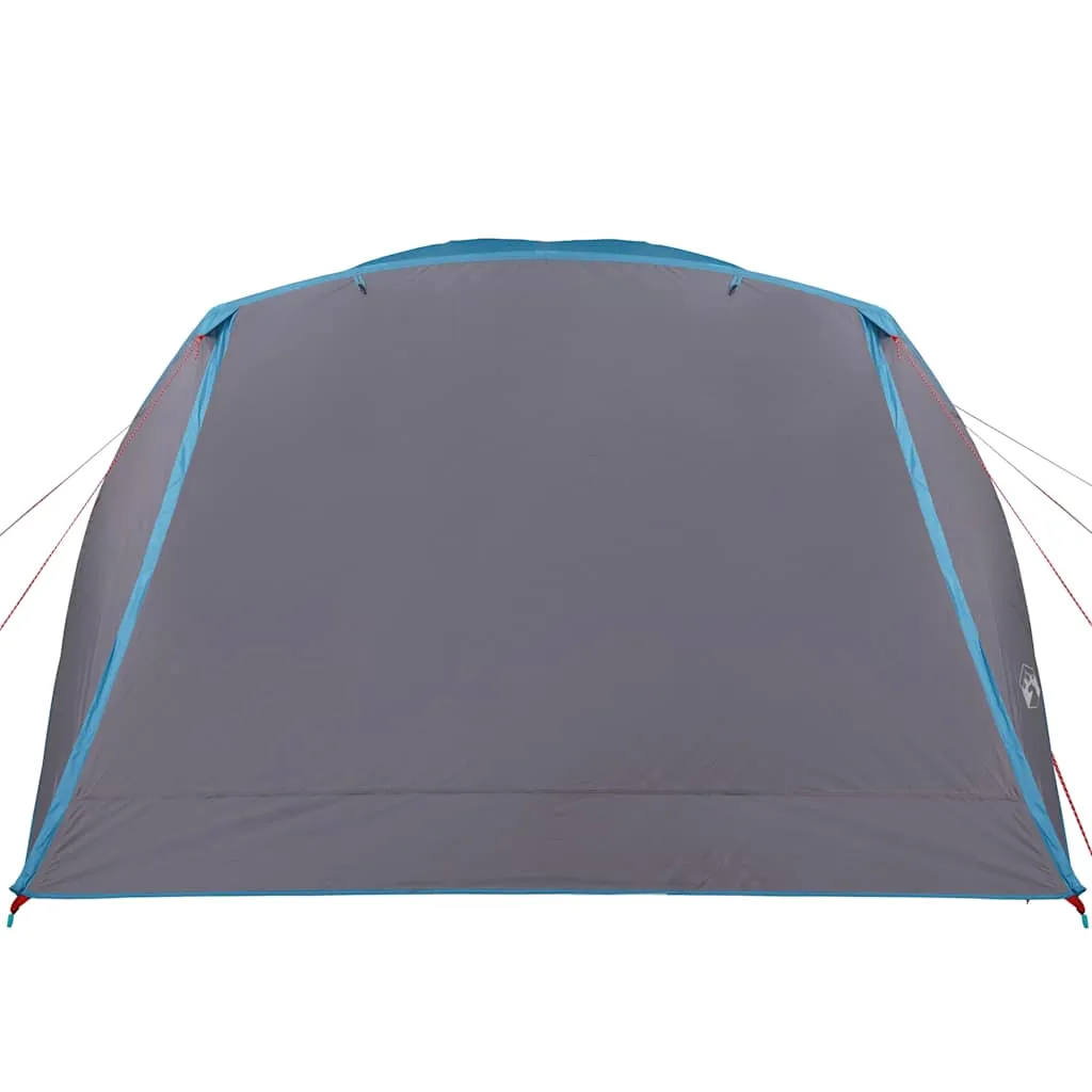 Family Tent with Porch 6-Person Blue Waterproof