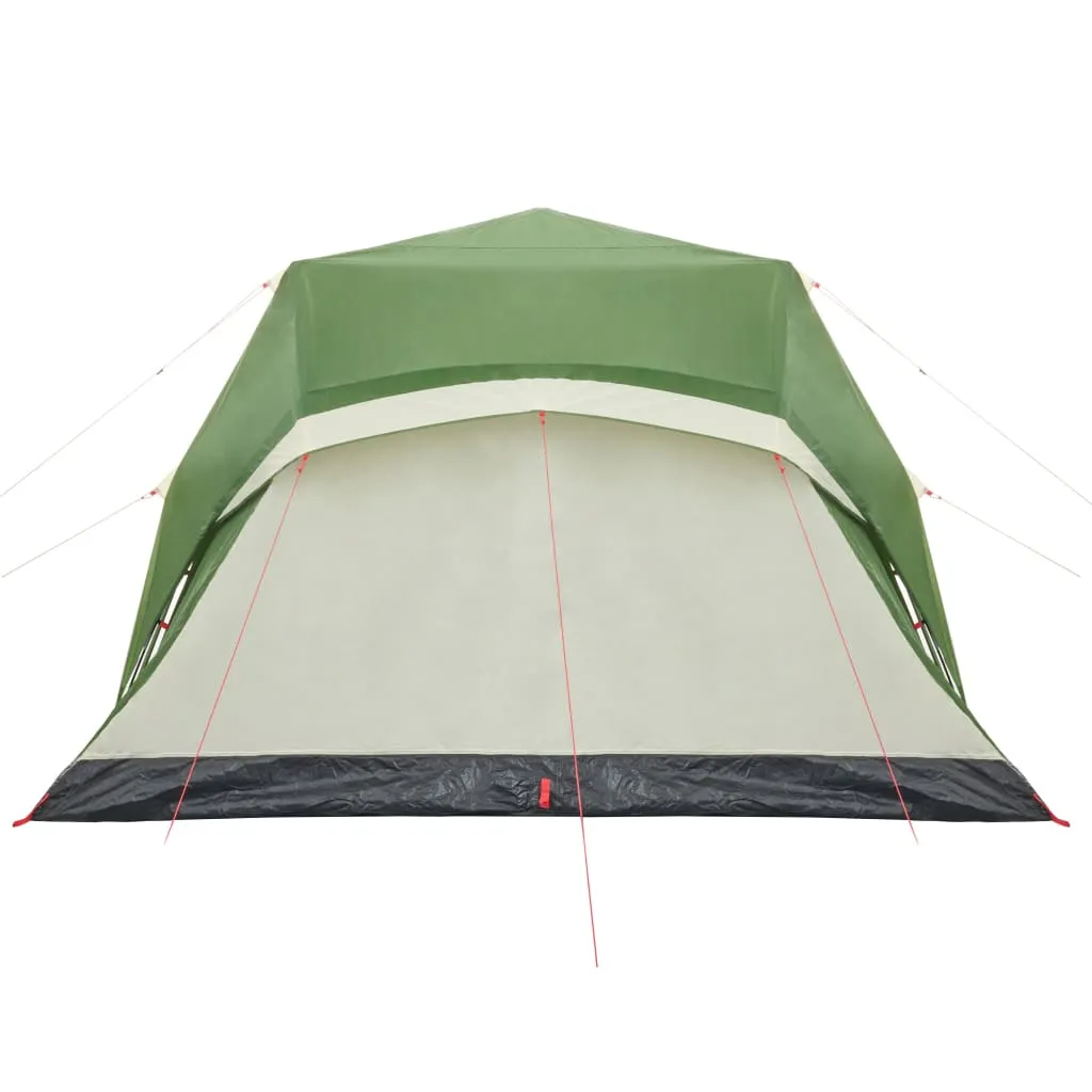 Family Tent with Porch 9-Person Green Quick Release