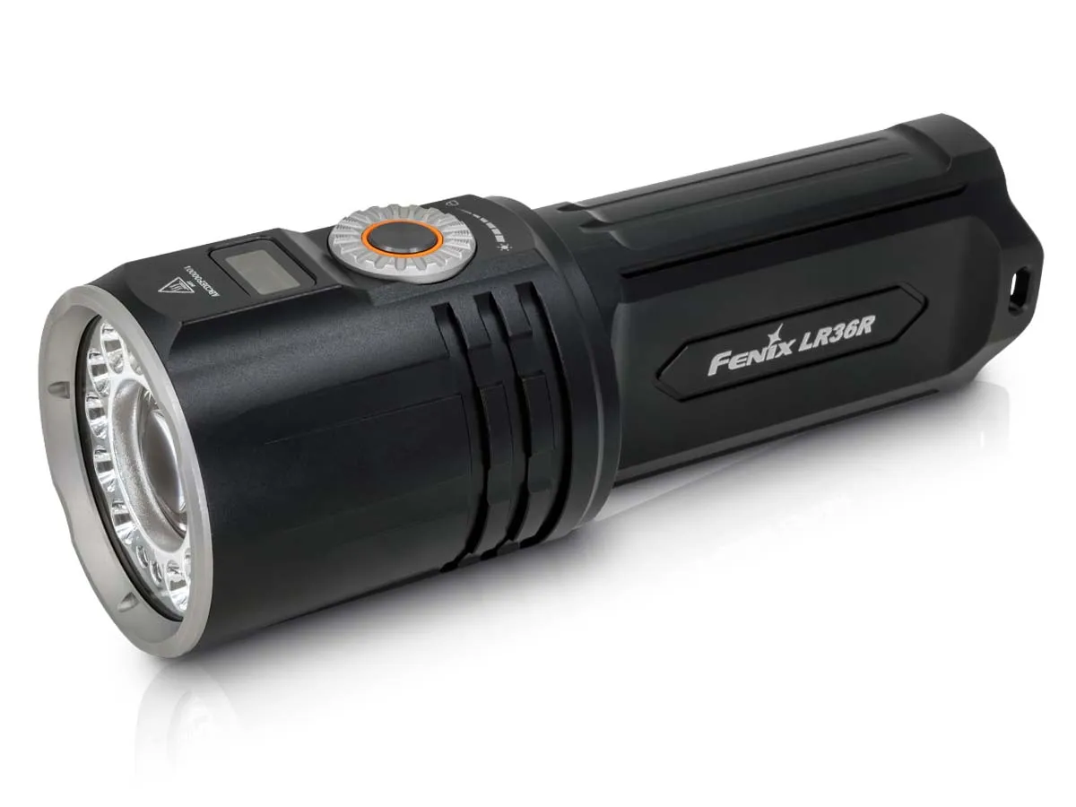 Fenix LR36R White Laser Flashlight with 10,000 Lumen Floodlight