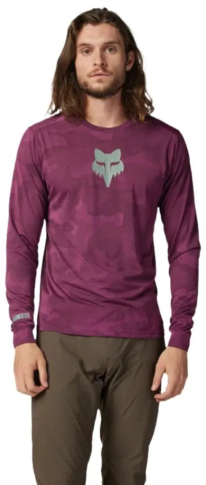 Fox RANGER TRU DRI LS JERSEY - Sangria