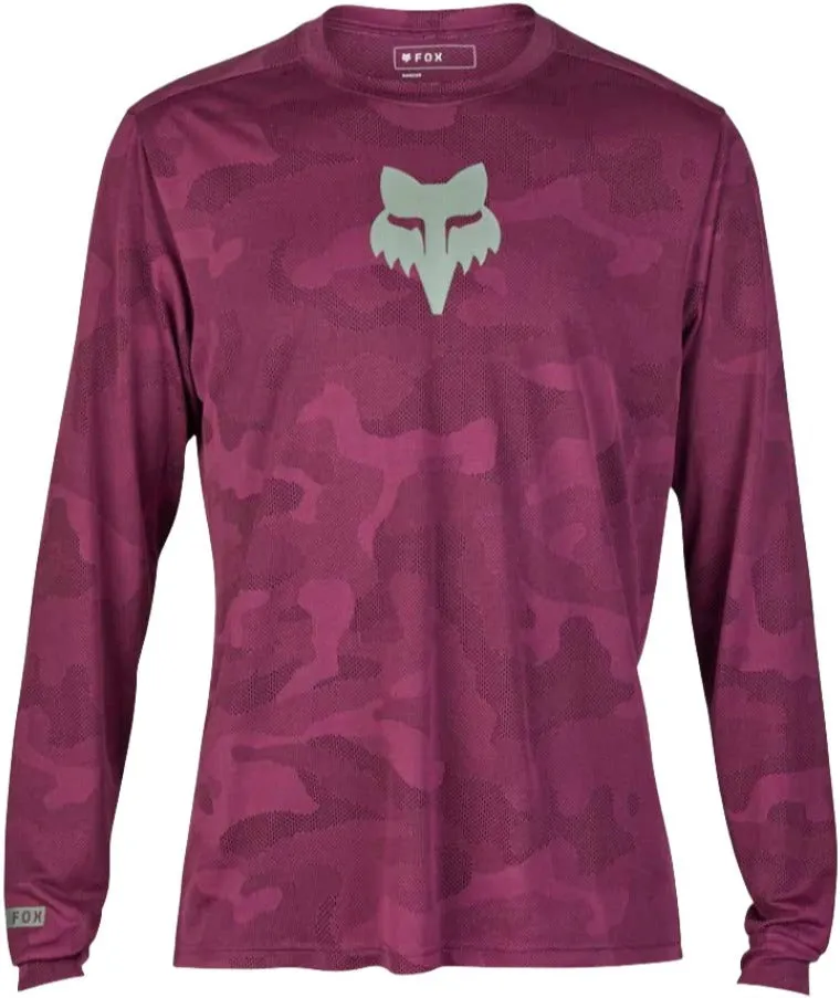 Fox RANGER TRU DRI LS JERSEY - Sangria