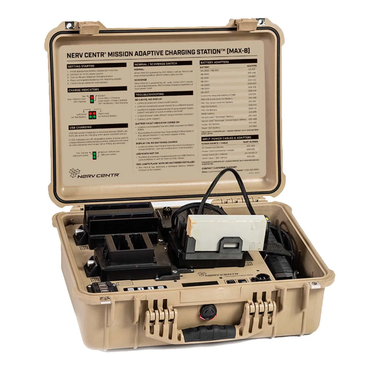 Galvion Mission Adaptive Charging Station (MAX-8)