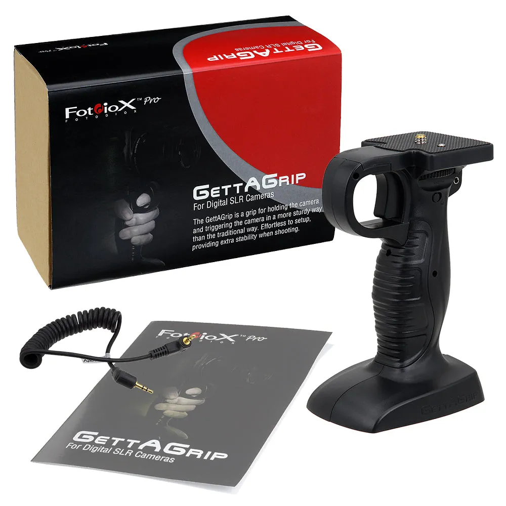 GettAGrip Camera Trigger Grip for Digital SLR Cameras from Fotodiox Pro - Effortless to Setup & Provides Extra Stability When Shooting