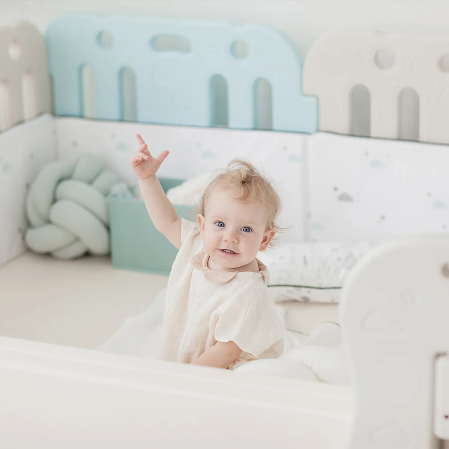 GGUMBI World Guard Baby Room Set (Basic Guard   Clean Mat)