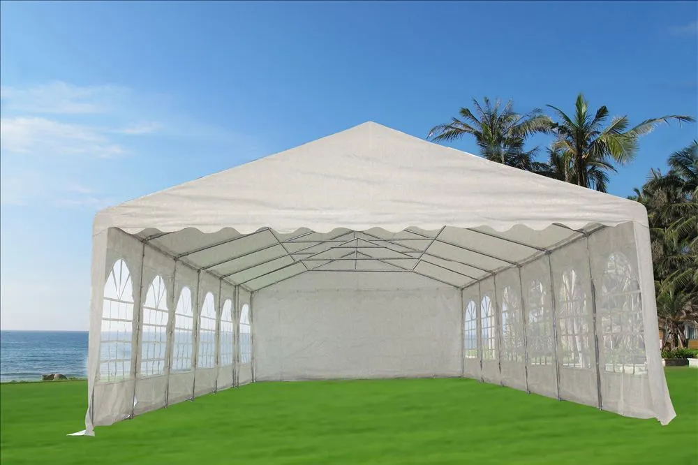 Heavy Duty Fire Retardant PVC Party Tent - 40'x20'