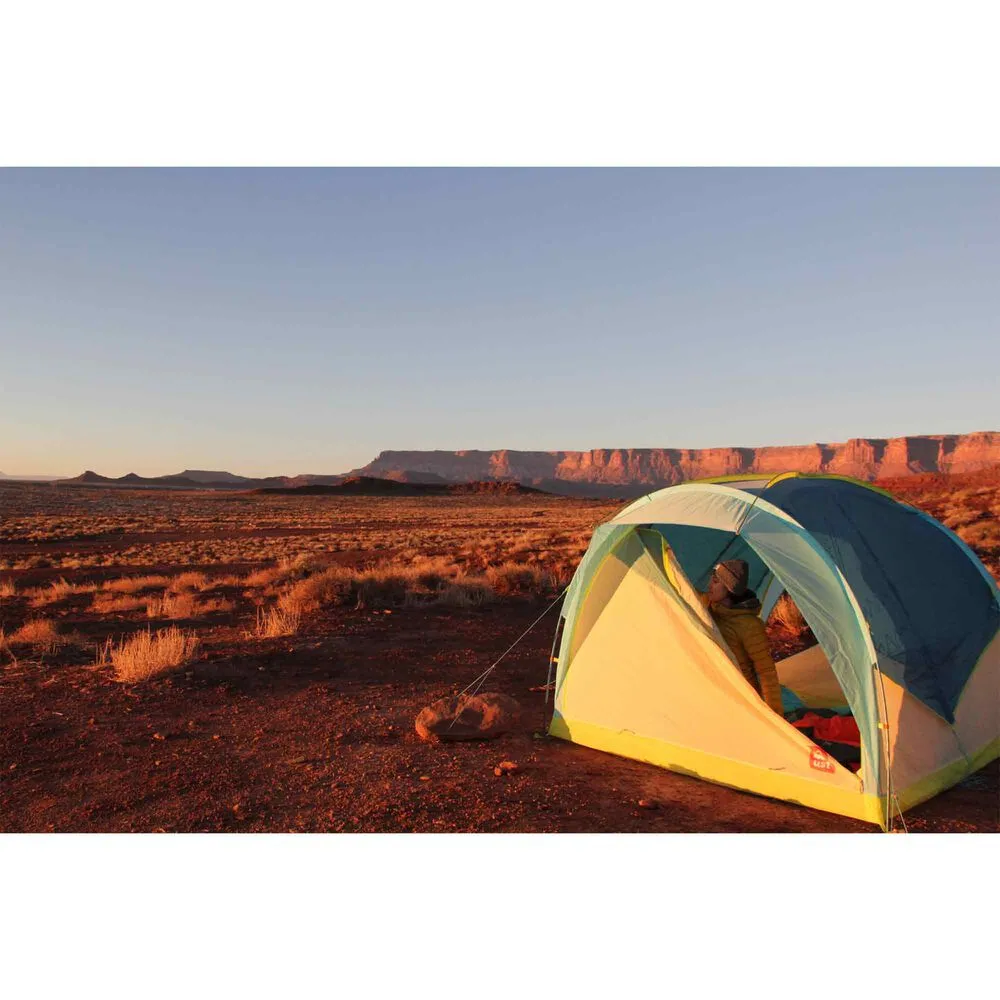 House Party™ 4: Spacious 4-Person Expandable Camping Tent - Easy Setup, Durable Single-Wall Design with Large Doors & Ventilation, Lightweight & Portable by UST