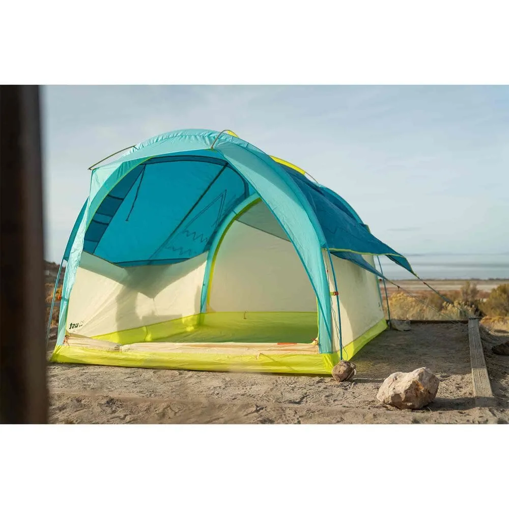 House Party™ 4: Spacious 4-Person Expandable Camping Tent - Easy Setup, Durable Single-Wall Design with Large Doors & Ventilation, Lightweight & Portable by UST