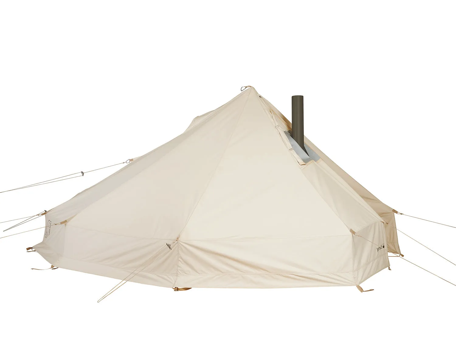 Jarnvid 8 m² technical cotton tent - 8 m² - Sandshell