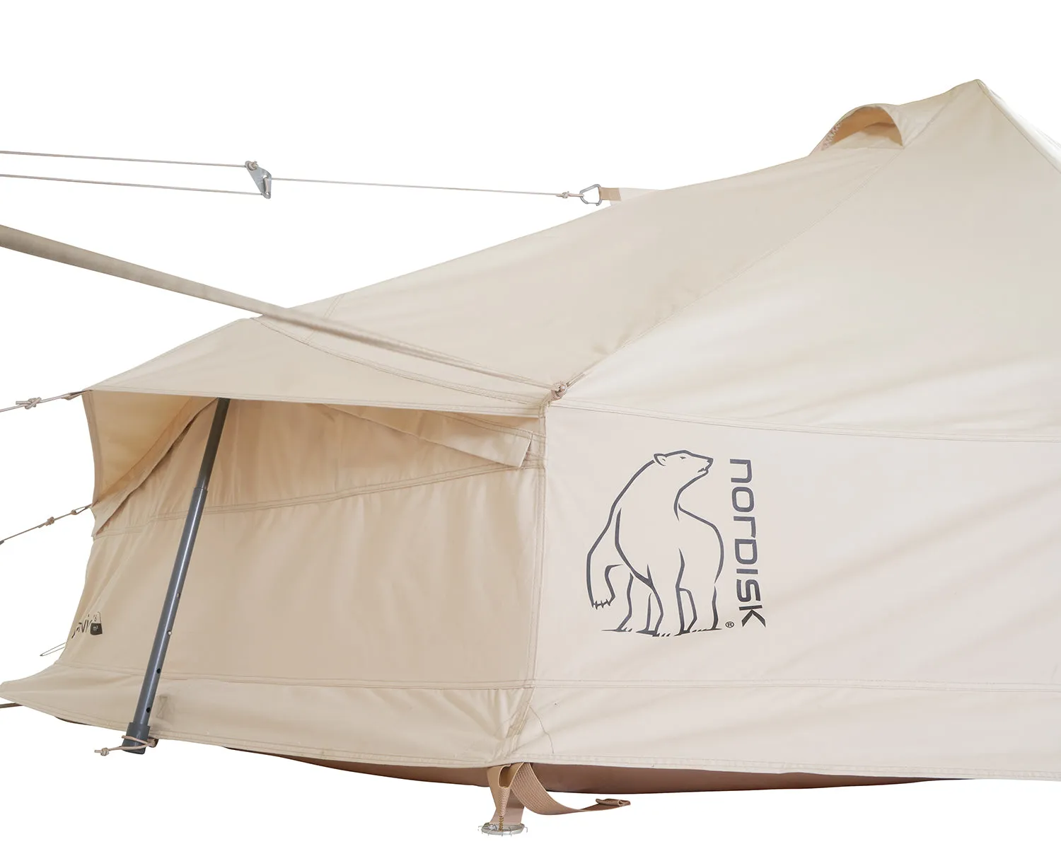 Jarnvid 8 m² technical cotton tent - 8 m² - Sandshell