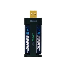Jugee AA Rechargeable 1.5V Constant Current Lithium Batteries USB Charger 2 Pack