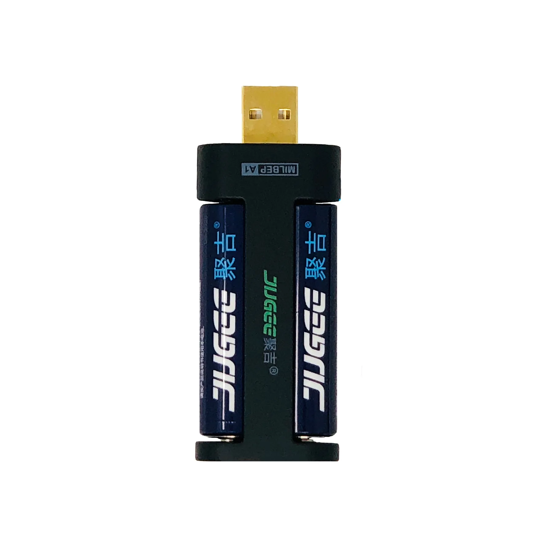 Jugee AA Rechargeable 1.5V Constant Current Lithium Batteries USB Charger 2 Pack