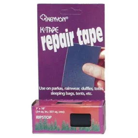 Kenyon Ripstop Repair Tape (Black)