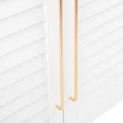 Loft Oak Bar Cabinet - White