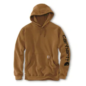 LOOSE FIT MIDWEIGHT LOGO SLEEVE GRAPHIC HOODIE - TALL