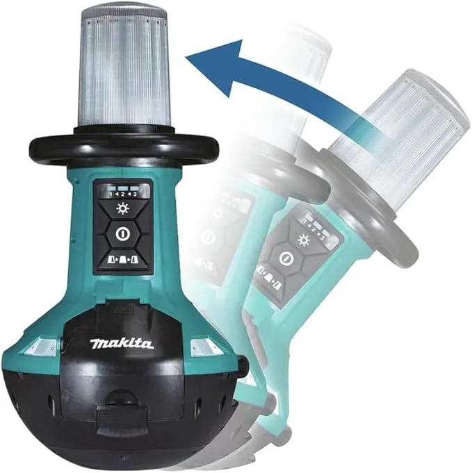 Makita 18V Li-ion LXT / 240V Self-Righting Site Light – Batteries and Charger Not Included