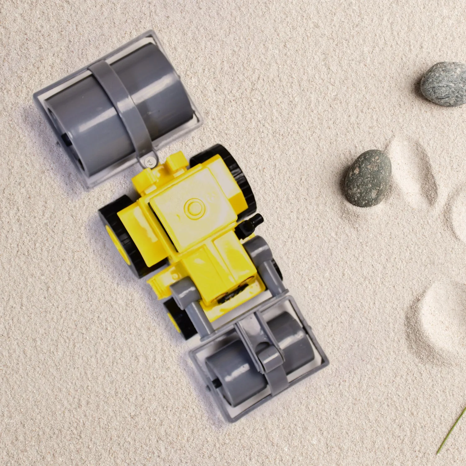 Mini Friction Power Excavator Loader Toy