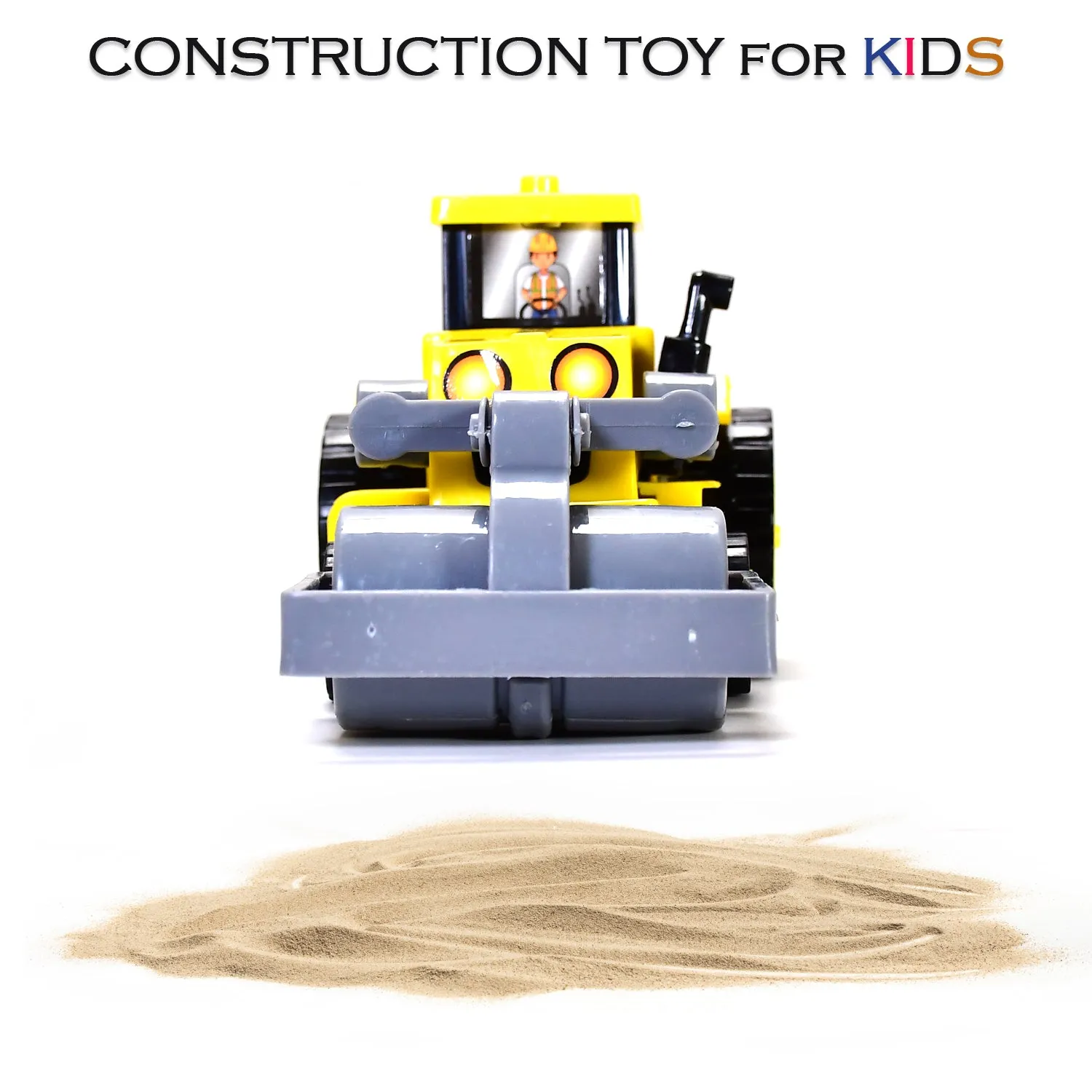 Mini Friction Power Excavator Loader Toy