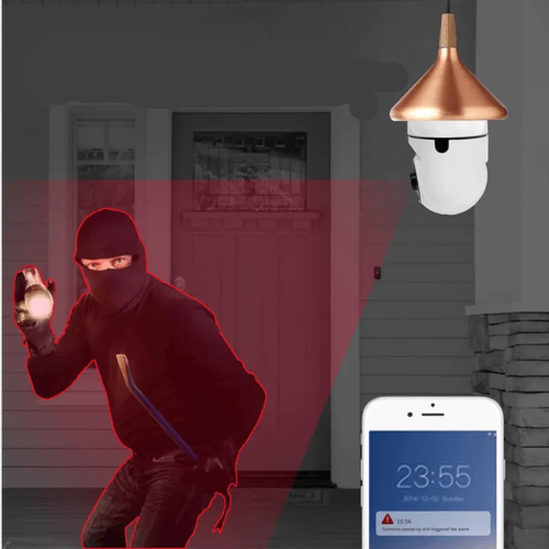 Mini WIRELESS WIFI LIGHT BULB CAMERA