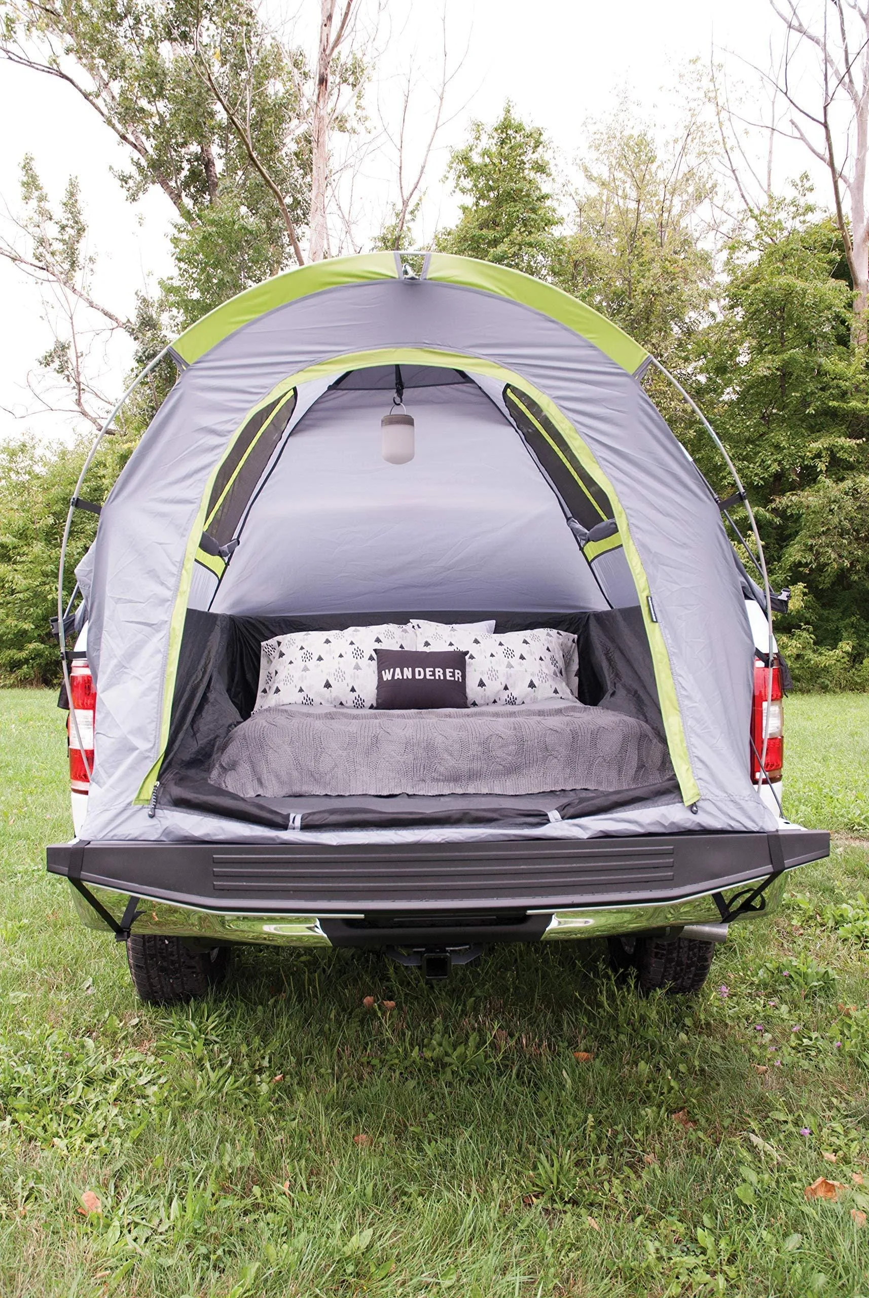 Napier Backroadz Truck Tent - Full Size Short Bed, Grey/Green (Renewed)