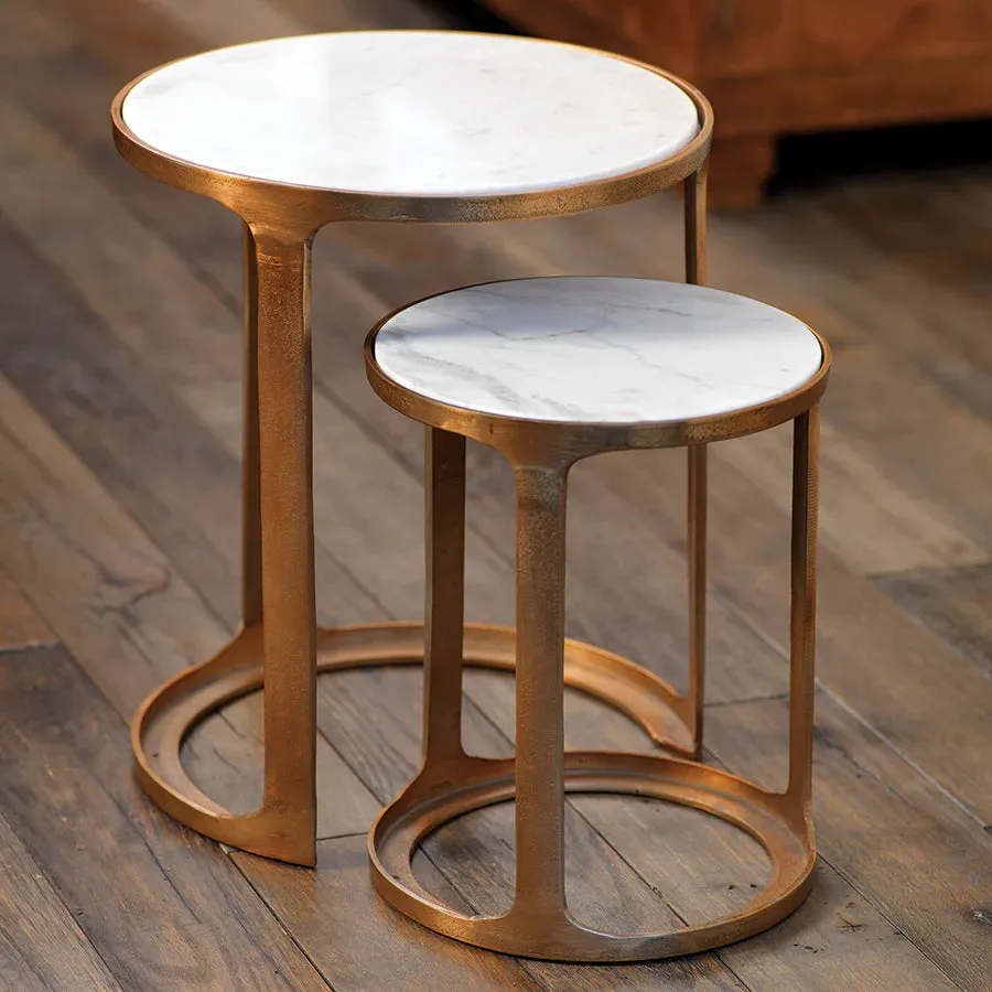 Nelson Round Nesting Tables