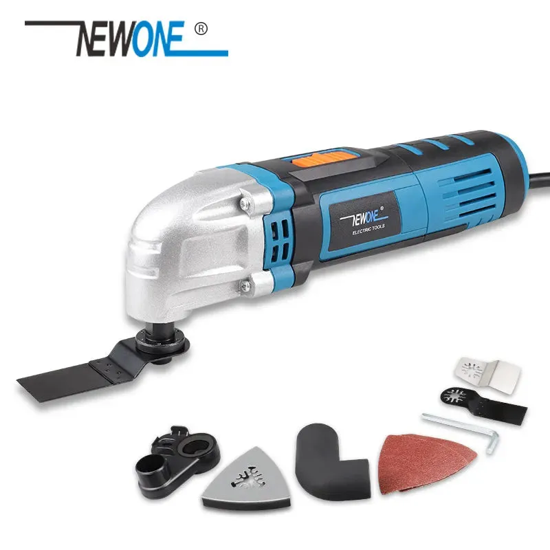 NEWONE 300w/350w/500w Oscillating Tool Multifunction Power Tool Electric Trimmer Renovator Saw 3with Handle,DIY Home Improvement